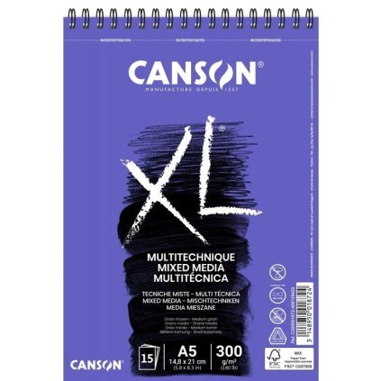 Canson mix media A5