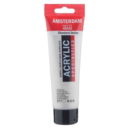 amsterdam akrylova barva 120ml pearl white