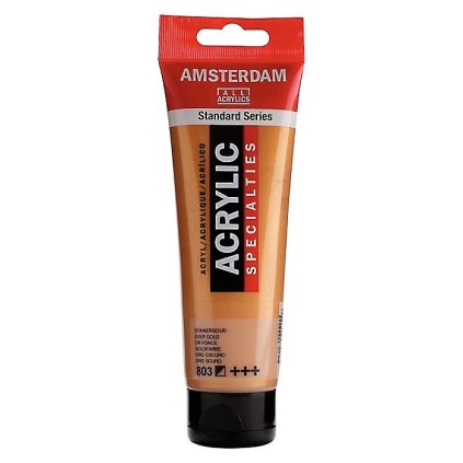 amsterdam akrylova barva 120ml deep gold