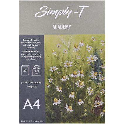 Simpi t blok Academy A4