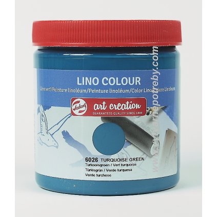 Talens Lino tyrkysova