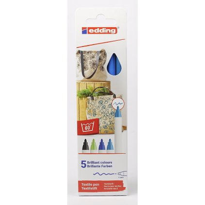 Edding textil popisovače 6 M