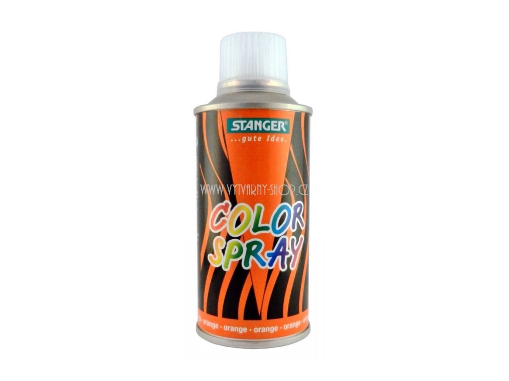 2567 akrylova barva ve spreji stanger color spray 150 ml oranzovy