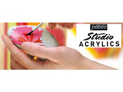 83 1 akrylova barva pebeo studio acrylic 100 ml 018 karmin naphtol
