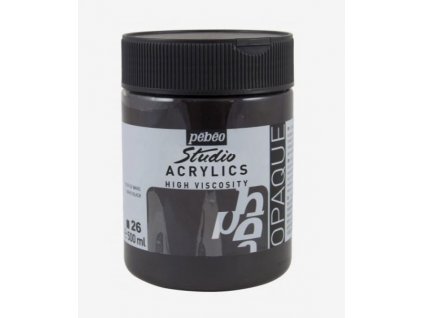 pebeo studio acrylics 500ml 026 mars