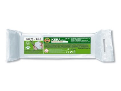 Modelovací hmota Keraplast lehčená bílá 130g