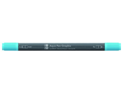 491 1 akvarelovy fix oboustranny aqua pen graphix modra svetla 090