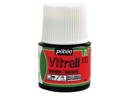 barva na sklo pebeo vitrail 45ml 21