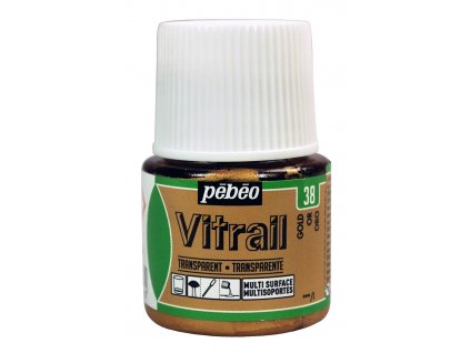 barva na sklo pebeo vitrail 45ml 38