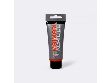 Akrylová barva Maimeri Acrilico 75 ml - červená šarlatová 274