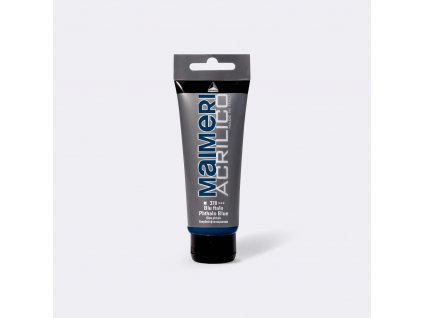 Akrylová barva Maimeri Acrilico 75 ml - modrá phtalová 378