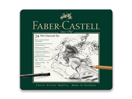 2441 2 sada uhlu pitt charcoal set 24