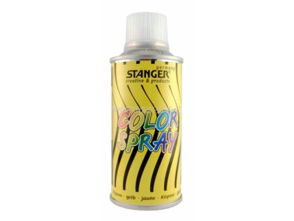 2564 akrylova barva ve spreji stanger color spray 150 ml zluty