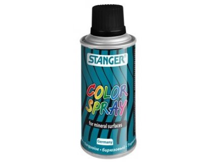 2570 akrylova barva ve spreji stanger color spray 150 ml tyrkys