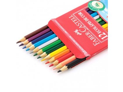 2837 1 pastelky faber castell eko 12 barev orezavatko