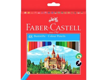 2846 2 pastelky faber castell eco 48 barev orezavatko