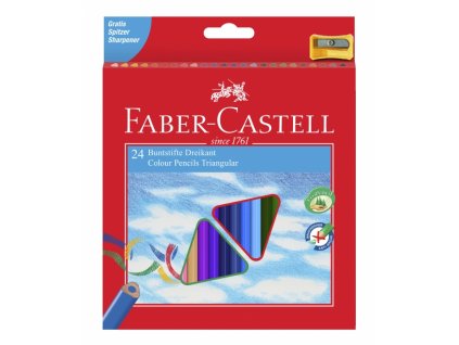 2879 1 trojhranne pastelky faber castell eco 24 ks orezavatko