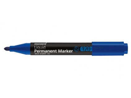 2894 1 permanentni popisovac monami 120 kulaty 2 mm modry