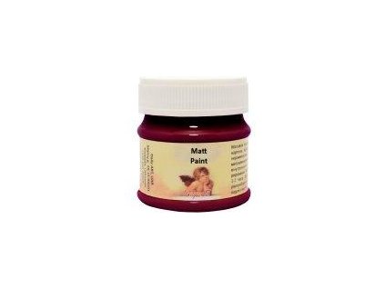 Matná akrylová barva 50ml - červená okrová