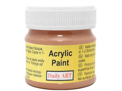 2960 matna akrylova barva 50ml hneda