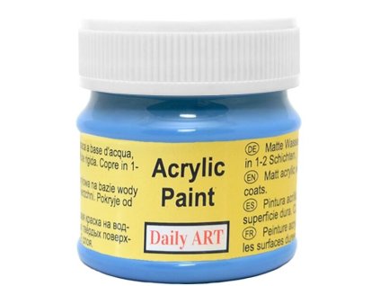3014 matna akrylova barva 50ml modra