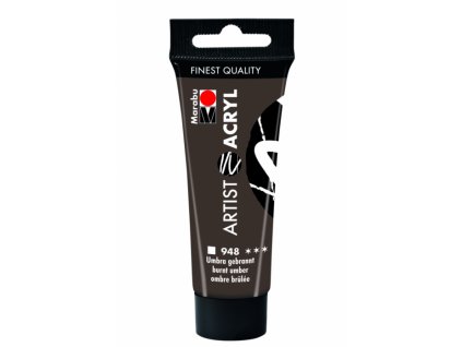 3104 akrylova barva marabu artist acryl 22 ml umbra palena 948