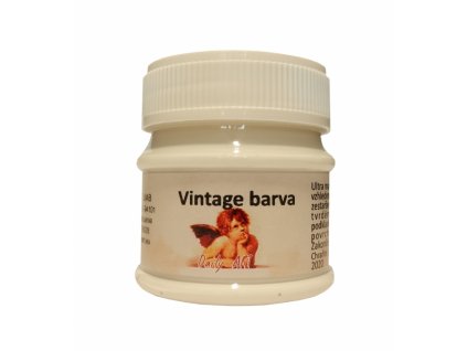 3830 vintage akrylova kridova barva barva 105 mlecna