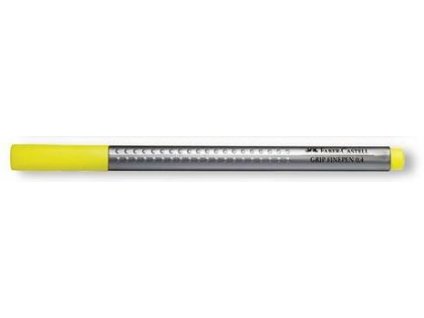 3932 2 popisovac faber castell finepen grip 0 4mm zluty zakladni