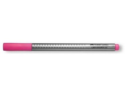 3941 2 popisovac faber castell finepen grip 0 4 mm ruzovy