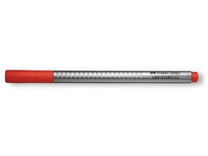 3944 2 popisovac faber castell finepen grip 0 4 mm cerveny