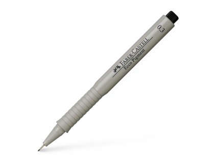 166399 Ecco Pigment Fineliner, 0.3 mm, black Office 57453