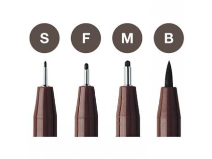 4502 1 pitt artist pen sada s f m b sepia