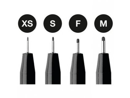 4514 1 pitt artist pens sada xs s f m