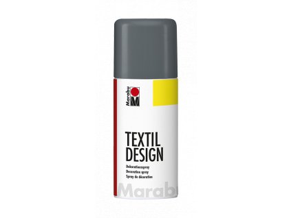 4874 barva na textil ve spreji marabu textil design spray 150 ml grafitova 179