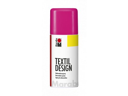 4886 barva na textil ve spreji marabu textil design spray 150 ml ruzova neonova 334