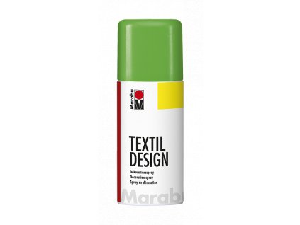 4889 barva na textil ve spreji marabu textil design spray 150 ml zelena neonova 365