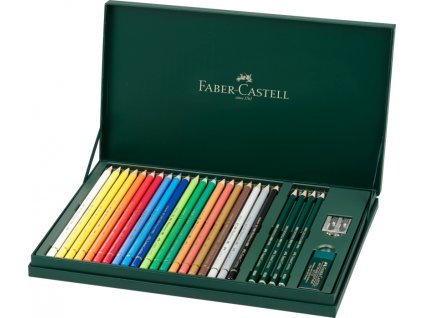 5975 2 polychromos darkova sada 20 ks tuzky castell 9000 4 ks pryz orezavatko