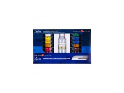 6248 akrylove barvy ladoga nevskaya palitra 12 x 18 ml