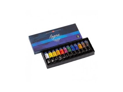 6251 akrylove barvy ladoga nevskaya palitra 12x18ml