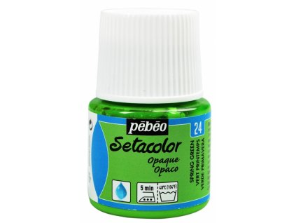 6794 barva na textil pebeo setacolor opaque 45 ml zelena jarni 24