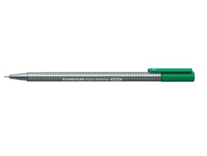 7367 2 staedtler triplus fineliner 334 0 3mm 5 zelena