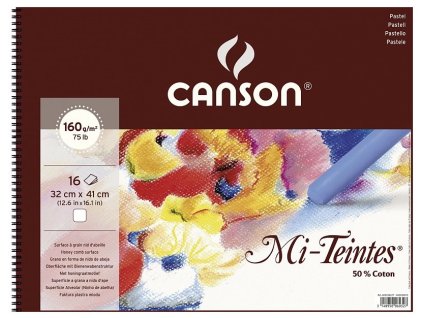 8729 mi teintes krouzkovy blok bily 24x32cm