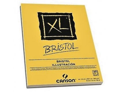 8750 graficky blok canson xl bristol a3 180g 50 listu lepeny