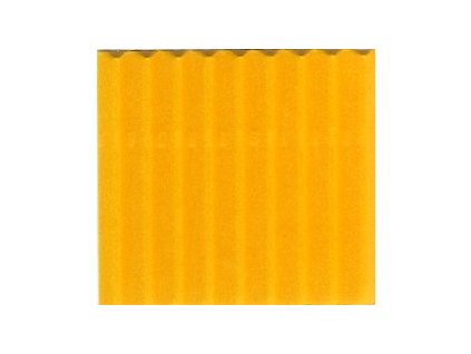 9182 vlnita lepenka 50x70 cm slunecni zluta