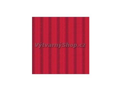 9203 vlnita lepenka 25x35 cm cervena