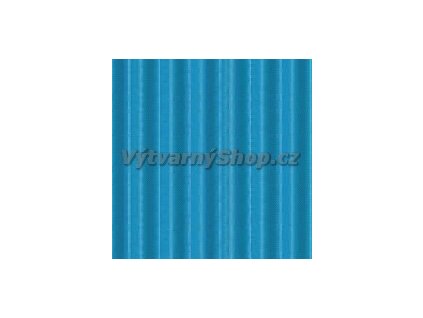 9215 vlnita lepenka 25x35 cm modra svetle