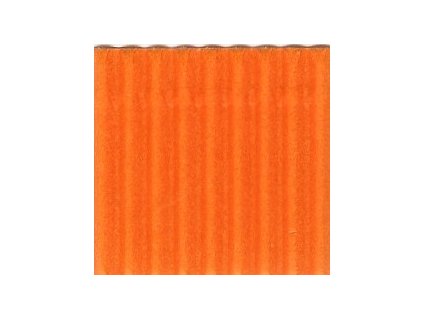 9230 vlnita lepenka 50x70 cm oranzova