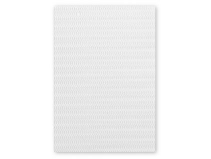 9290 vlnita lepenka sinus 50x70 cm bila