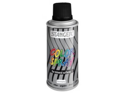 10097 akrylova barva ve spreji stanger color spray 150 ml stribrny