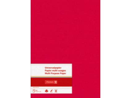 10217 univerzalni papir a4 160 g cerveny